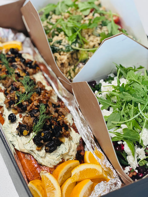 Pomegranate Salmon Picnic Box