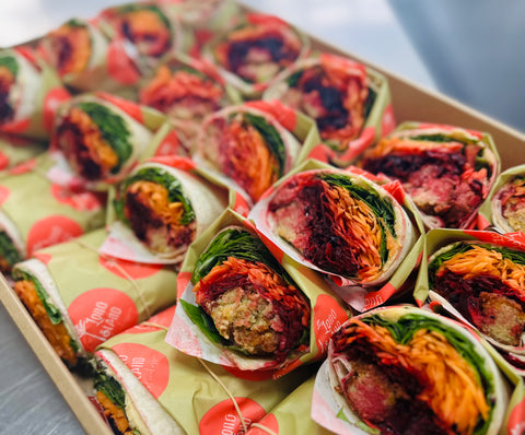 Box of Falafel Wraps