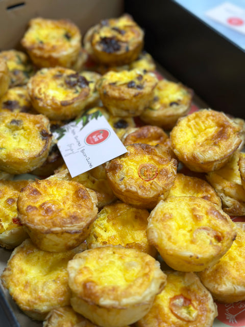 Box of Mini Filo Quiches
