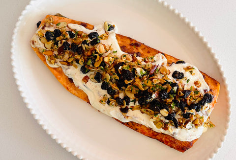 Pomegranate Baked Salmon