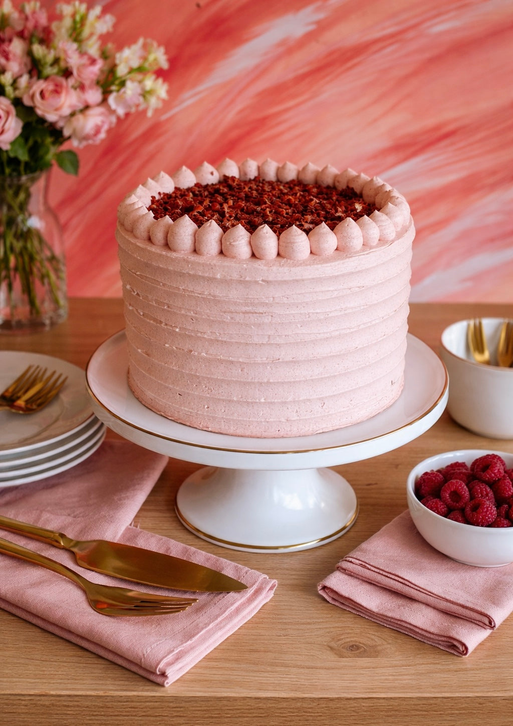 Deli Dream Raspberry Lemon and Raspberry Cake – Long Island Delicatessen